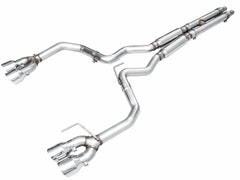 AWE Exhaust Suite for S650 Ford Mustang Quad Tip GT