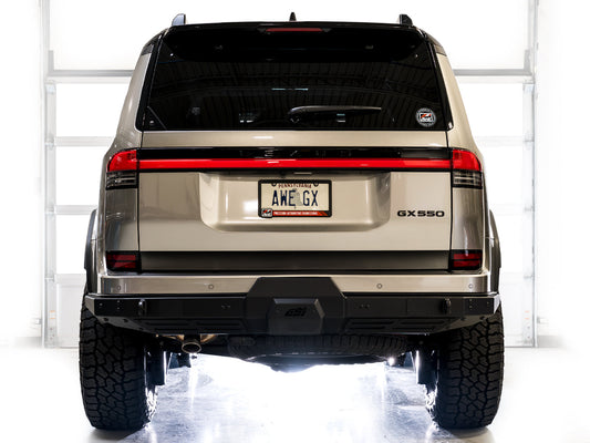 AWE CANCELS THE DRONE AND CLEARS THE ROCKS WITH THE 0FG EXHAUST FOR THE LEXUS GX 550