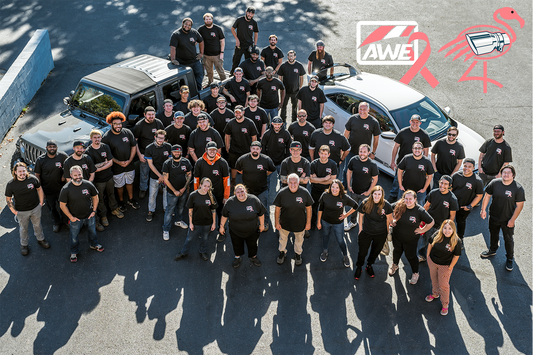 AWE CREATES BREAST CANCER AWARENESS TEE, DONATES ON BEHALF OF EMPLOYEE THAT LOST LIFE TO DISEASE