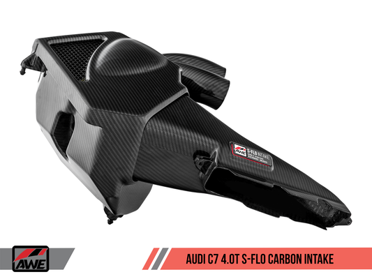 AWE RELEASES NEW GENERATION OF S-FLO CARBON INTAKE FOR THE AUDI C7 4.0T VEHICLES