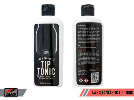 AWE LAUNCHES NEW MIRACLE EXHAUST TIP CLEANING SOLUTION, TIP TONIC