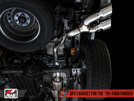 AWE LAUNCHES NEW OFF-ROAD FRIENDLY 0FG EXHAUST LINE FOR THE ‘19+ FORD RANGER