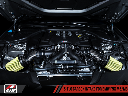 AWE RELEASES NEW S-FLO CARBON INTAKE SUITE FOR BMW’S F9X M5 AND M8