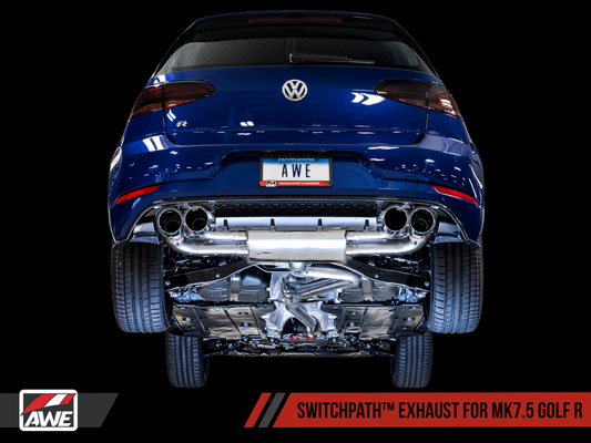 AWE RELEASES PERFORMANCE EXHAUST SUITE FOR VW MK7.5 GOLF R