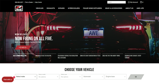 AWE LAUNCHES NEW MOBILE AND DESKTOP WEBSITE, AWE-TUNING.COM