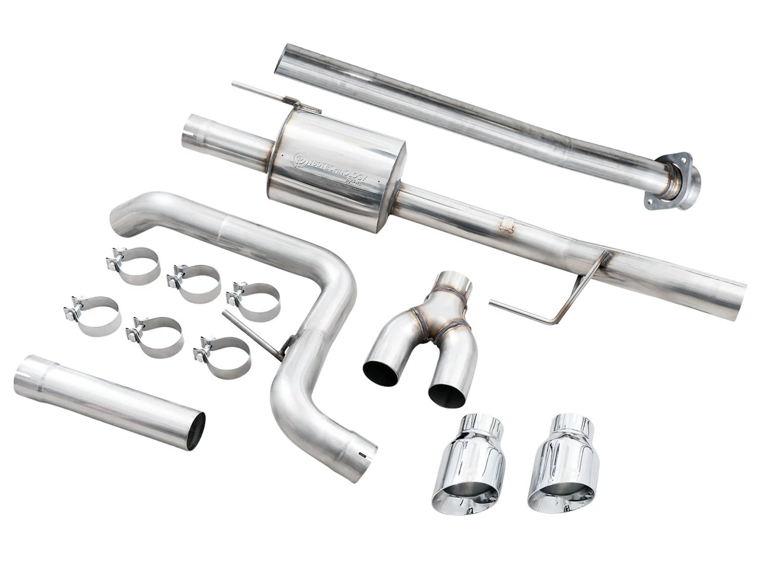 AWE 0FG Exhaust for '21+ F-150 (With Flat Bumper)
