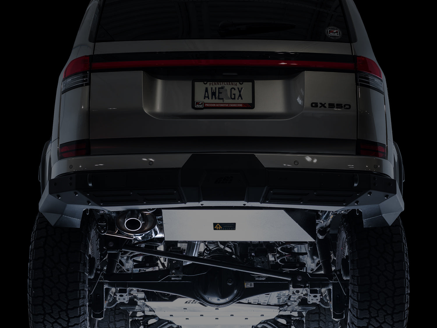AWE 0FG Exhaust for the Lexus GX 550