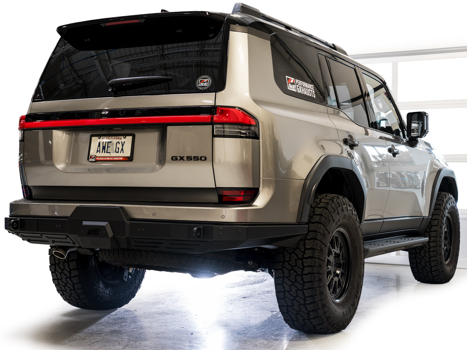 AWE 0FG Exhaust for the Lexus GX 550