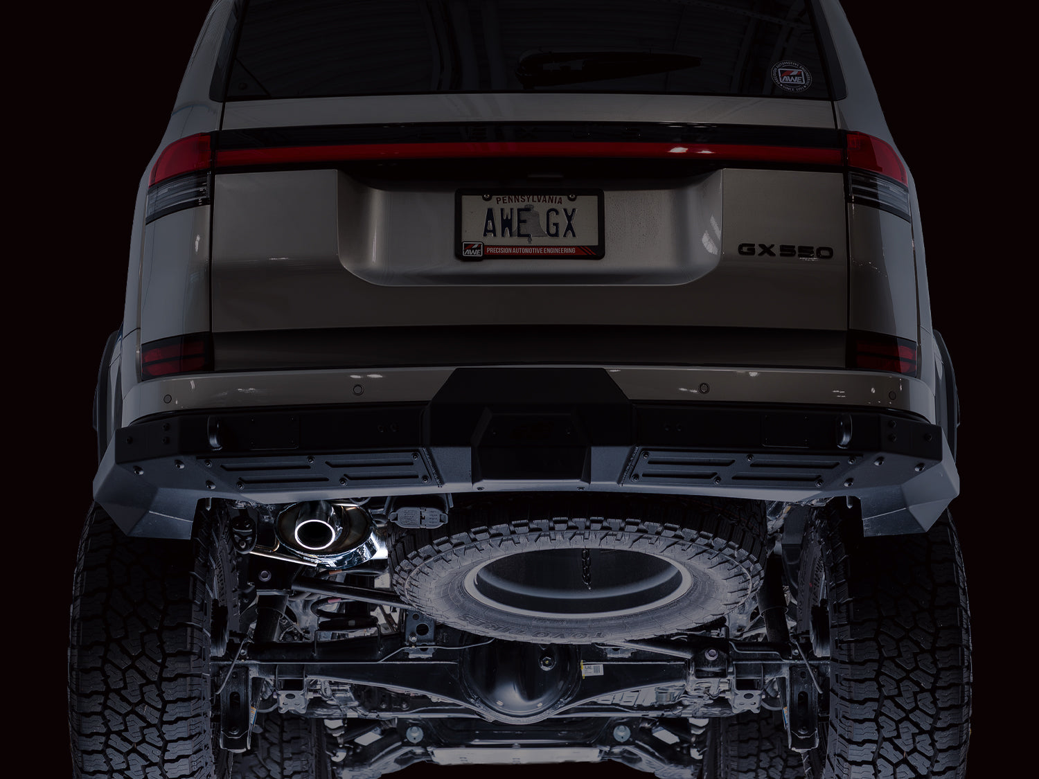 AWE 0FG Exhaust for the Lexus GX 550