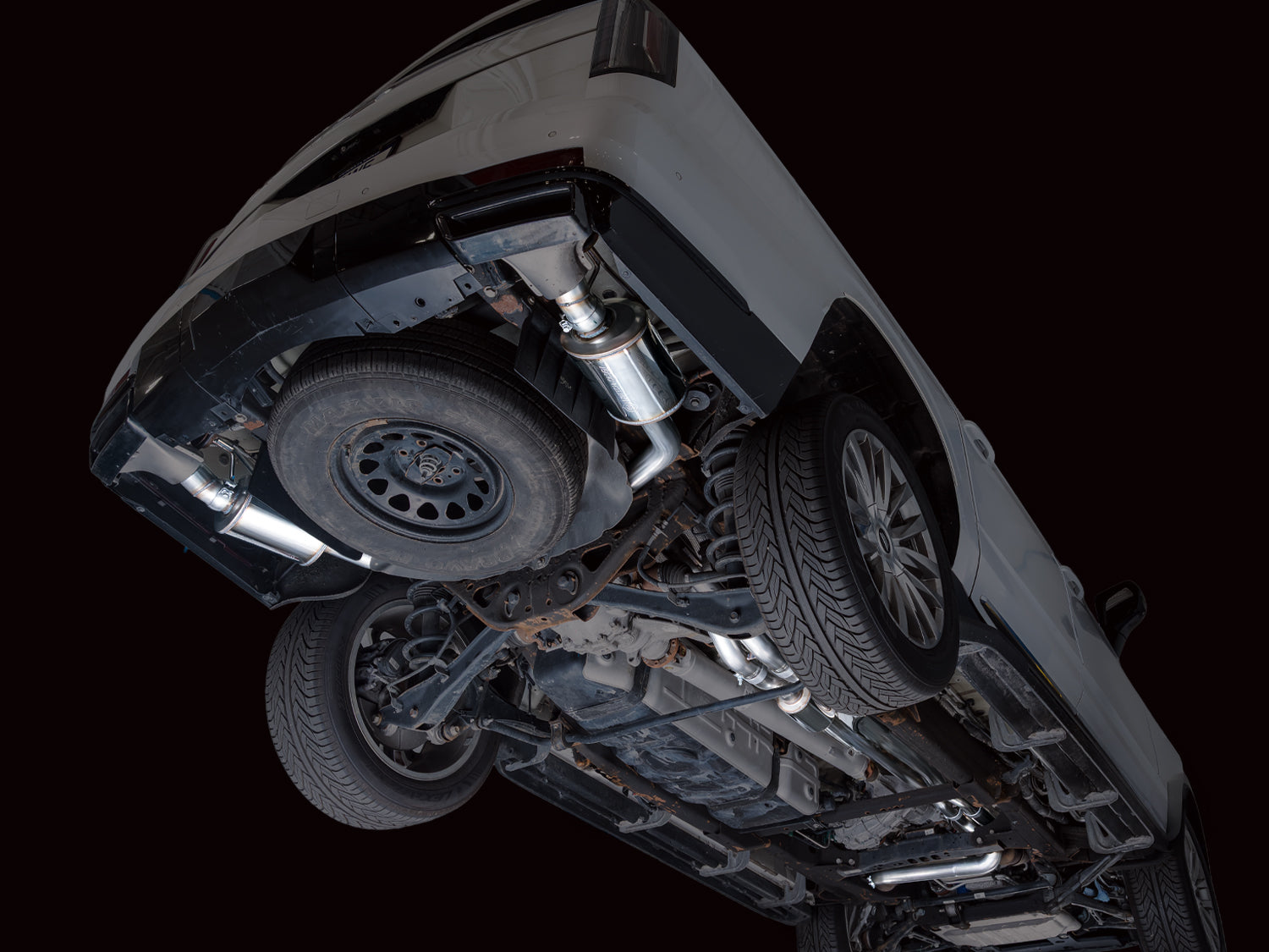 AWE Exhaust for the GMT T1XX Escalade 6.2L