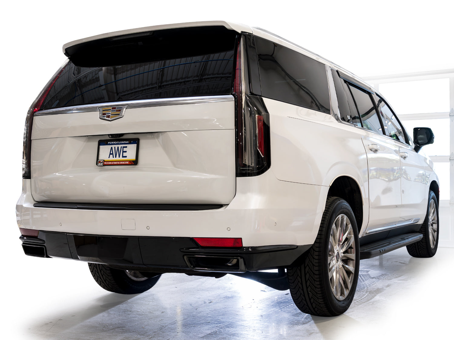 AWE Exhaust for the GMT T1XX Escalade 6.2L