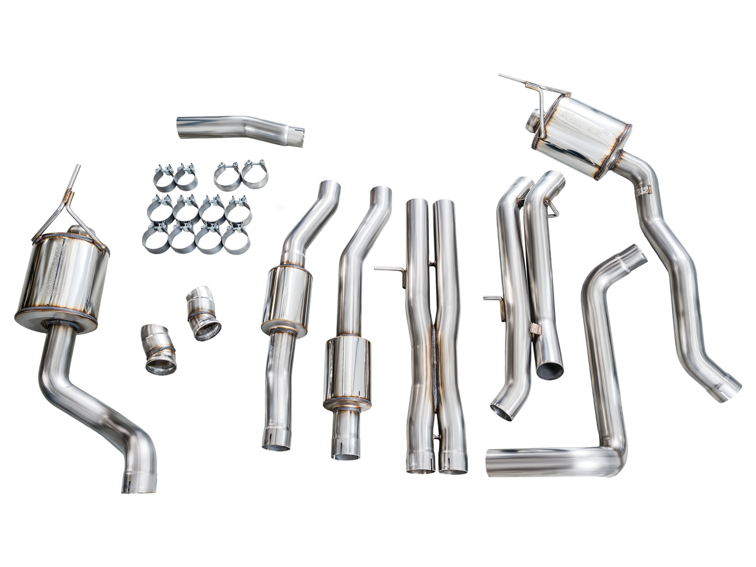 AWE Exhaust for the GMT T1XX Escalade 6.2L