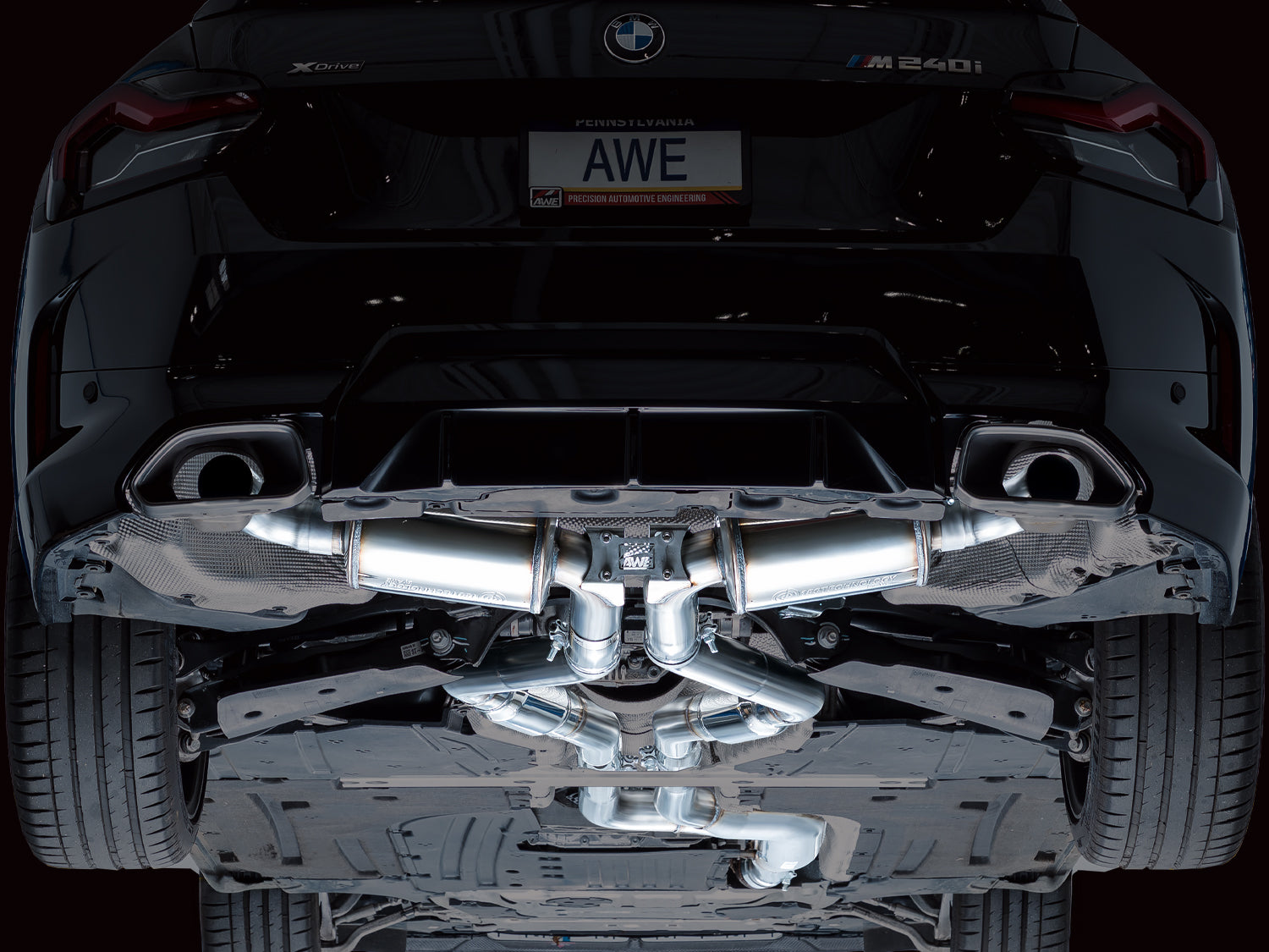 AWE Exhaust Suite for G42 BMW M240i