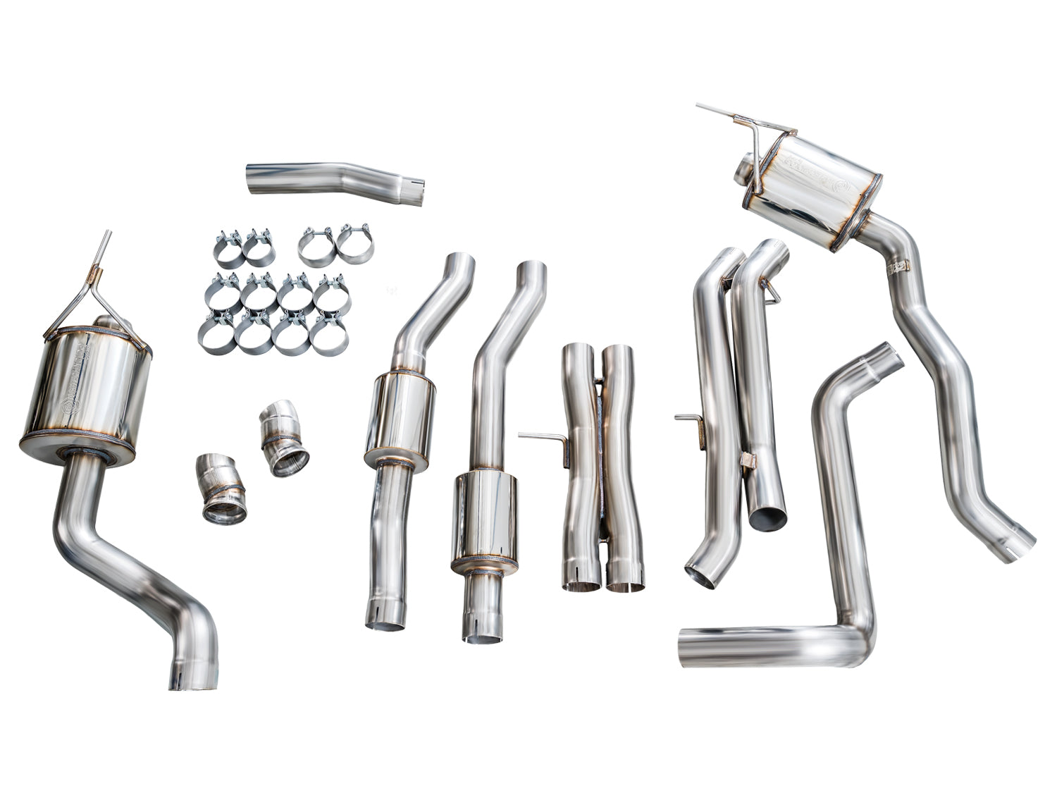 AWE Exhaust for the GMT T1XX Escalade 6.2L