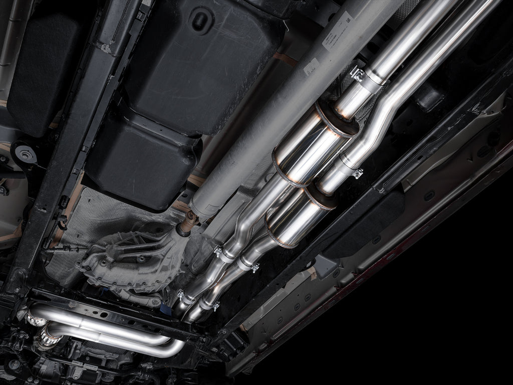 AWE Tuning 25+ RAM 1500 3.0TT 0FG Catback Touring Exhaust - Chrome Silver Tips (3015-32530)