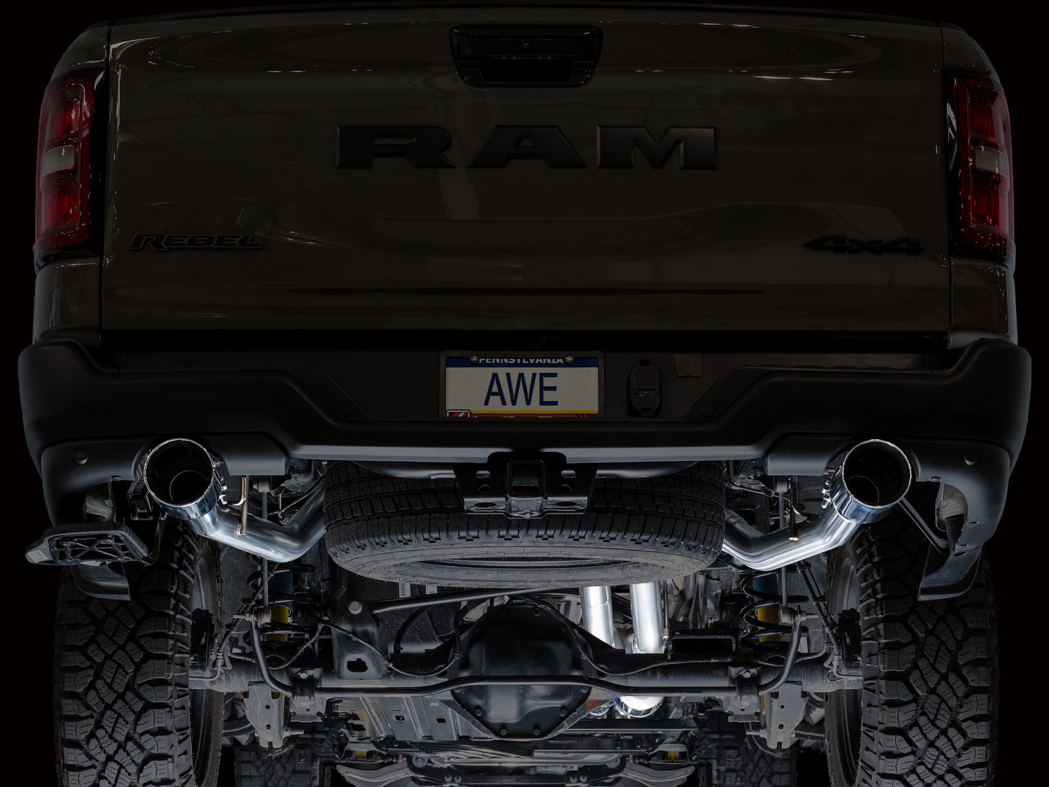 AWE 0FG Exhaust Suite for the 25+ RAM 1500 3.0L