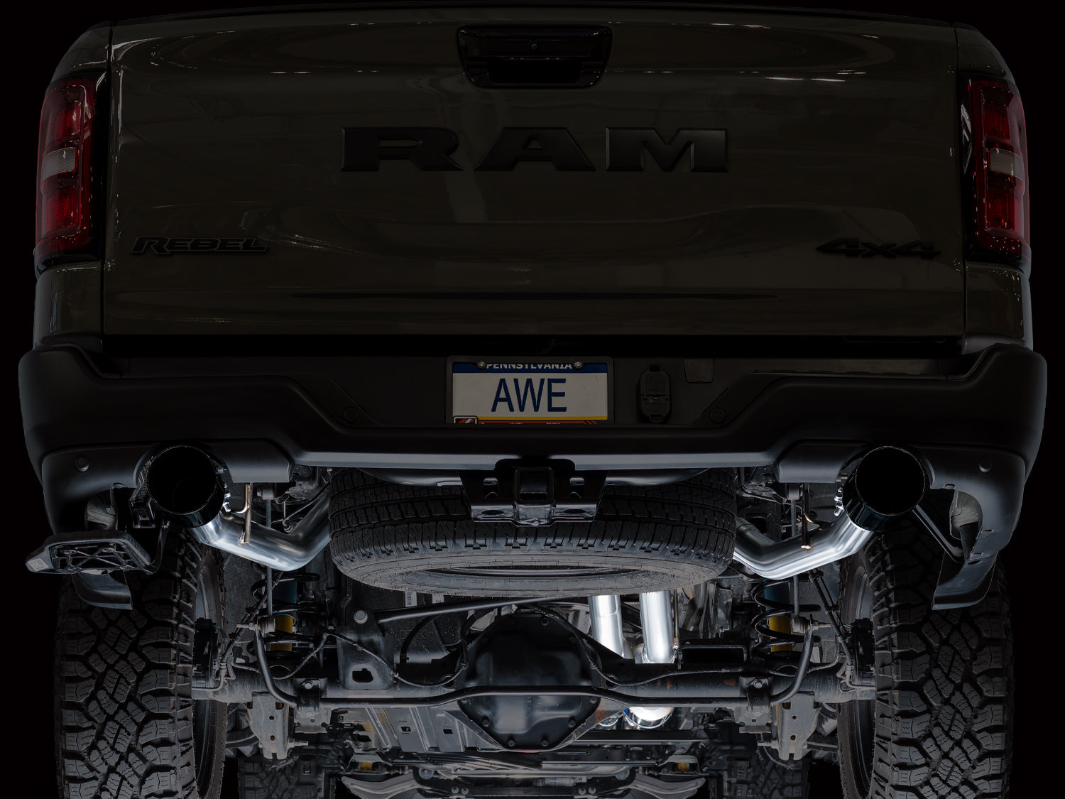 AWE 0FG Exhaust Suite for the 25+ RAM 1500 3.0L