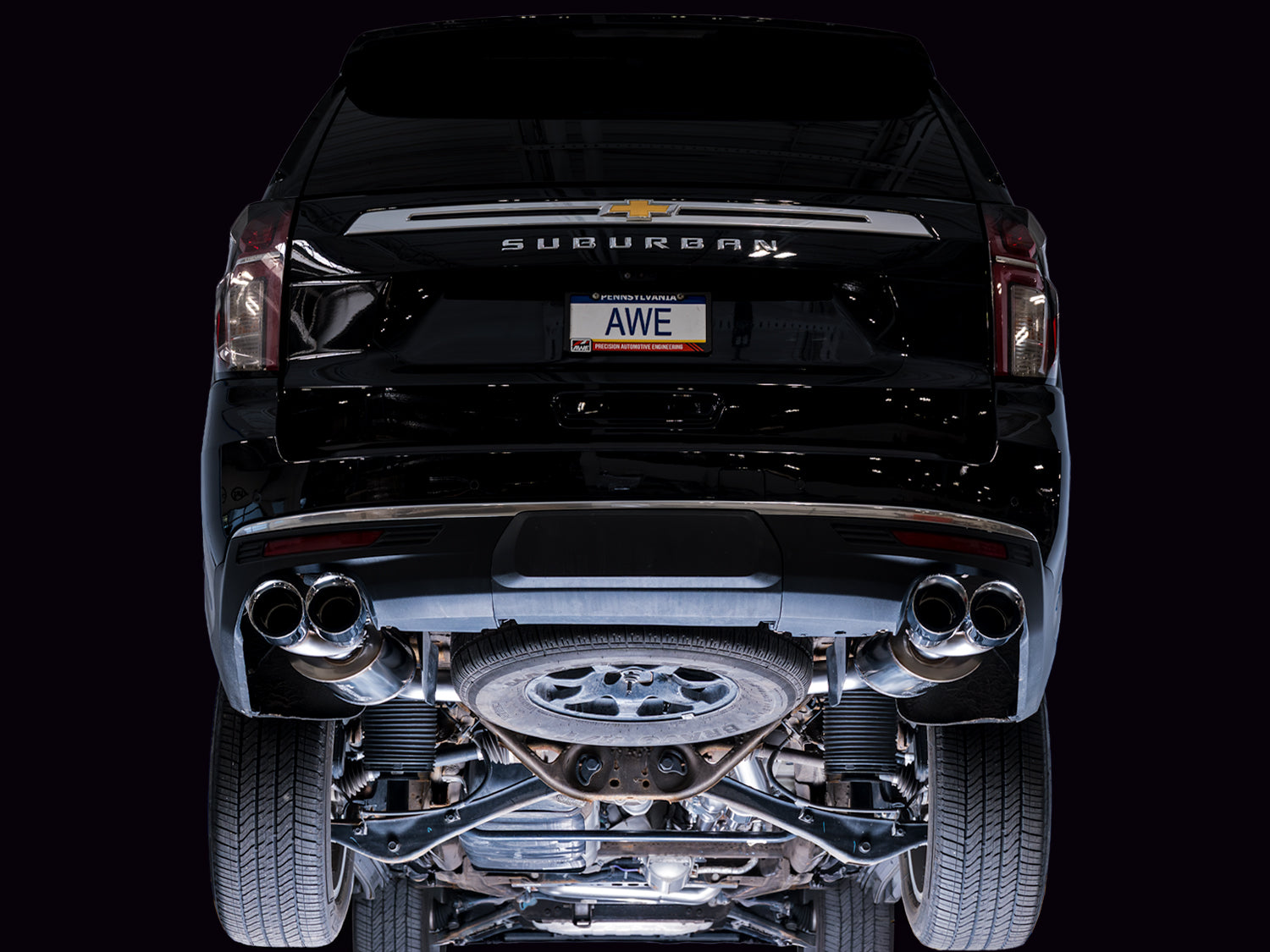 AWE 0FG Exhaust for GMT T1XX Tahoe/Suburban/Yukon/Yukon XL 6.2L