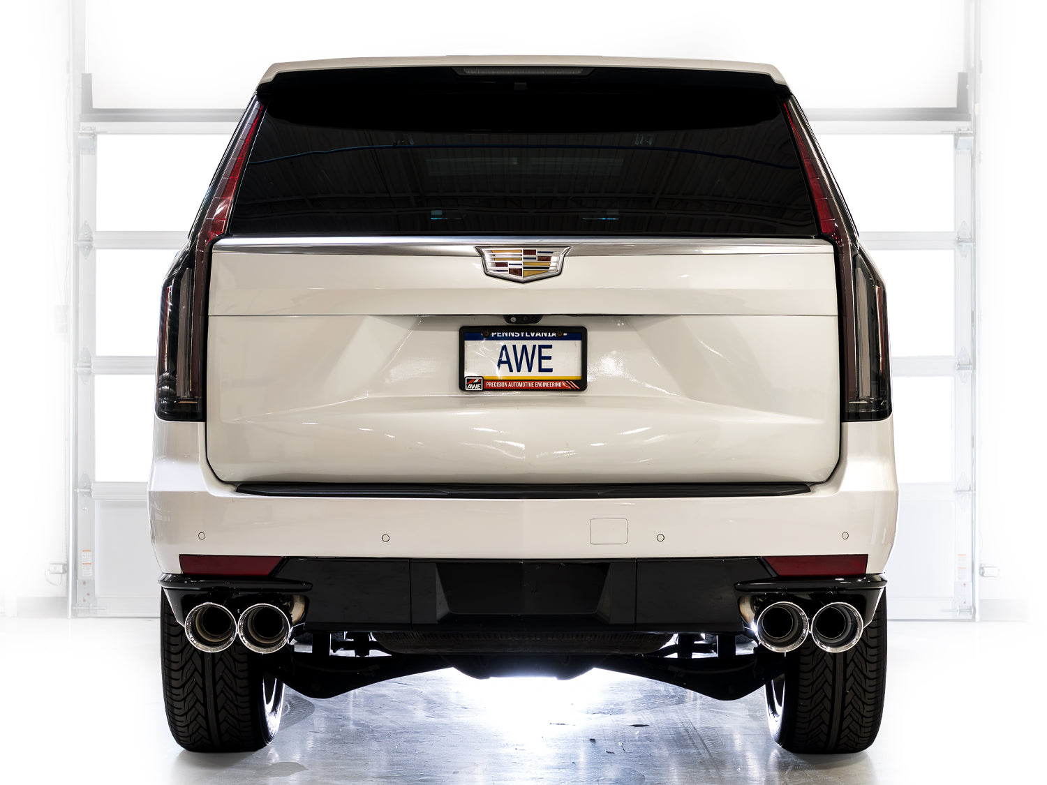 AWE Exhaust for the GMT T1XX Escalade 6.2L