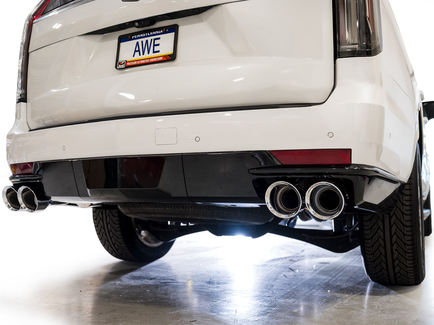 AWE Exhaust for the GMT T1XX Escalade 6.2L