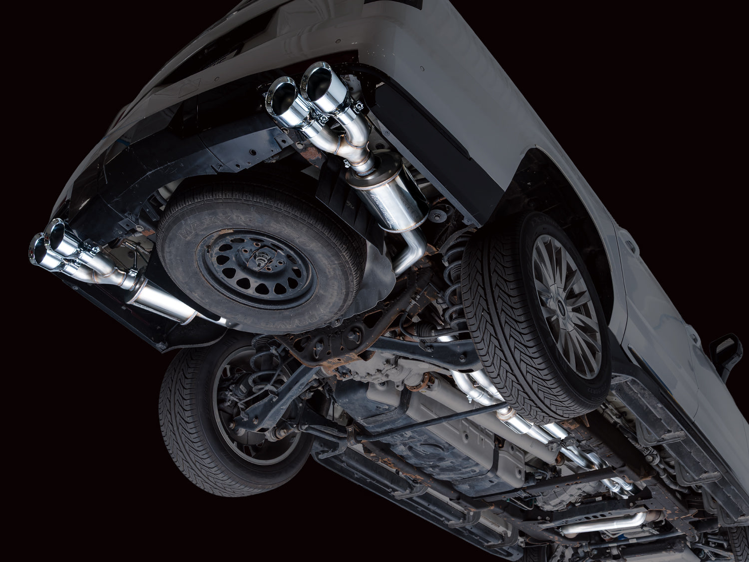 AWE Exhaust for the GMT T1XX Escalade 6.2L