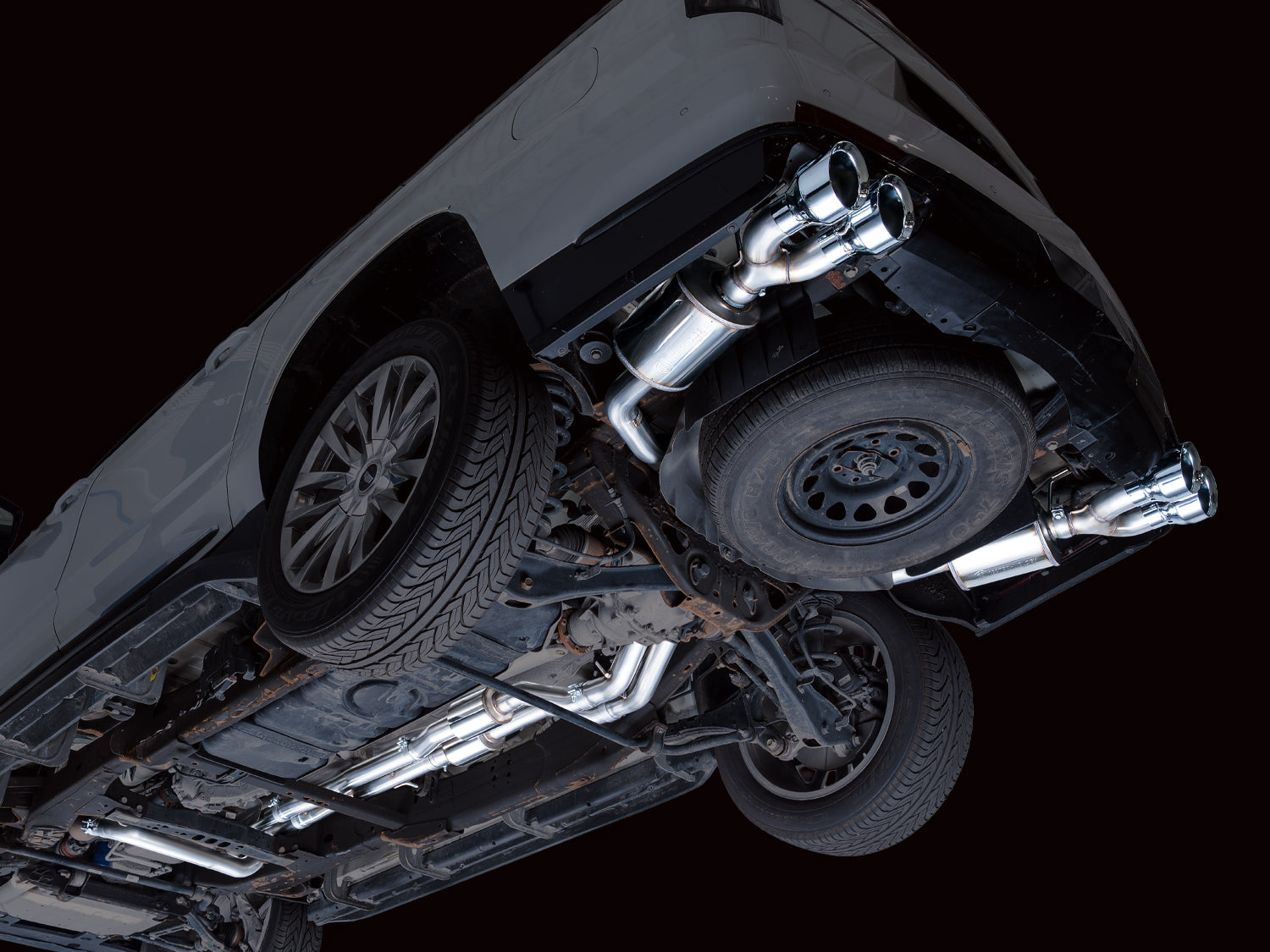 AWE Exhaust for the GMT T1XX Escalade 6.2L