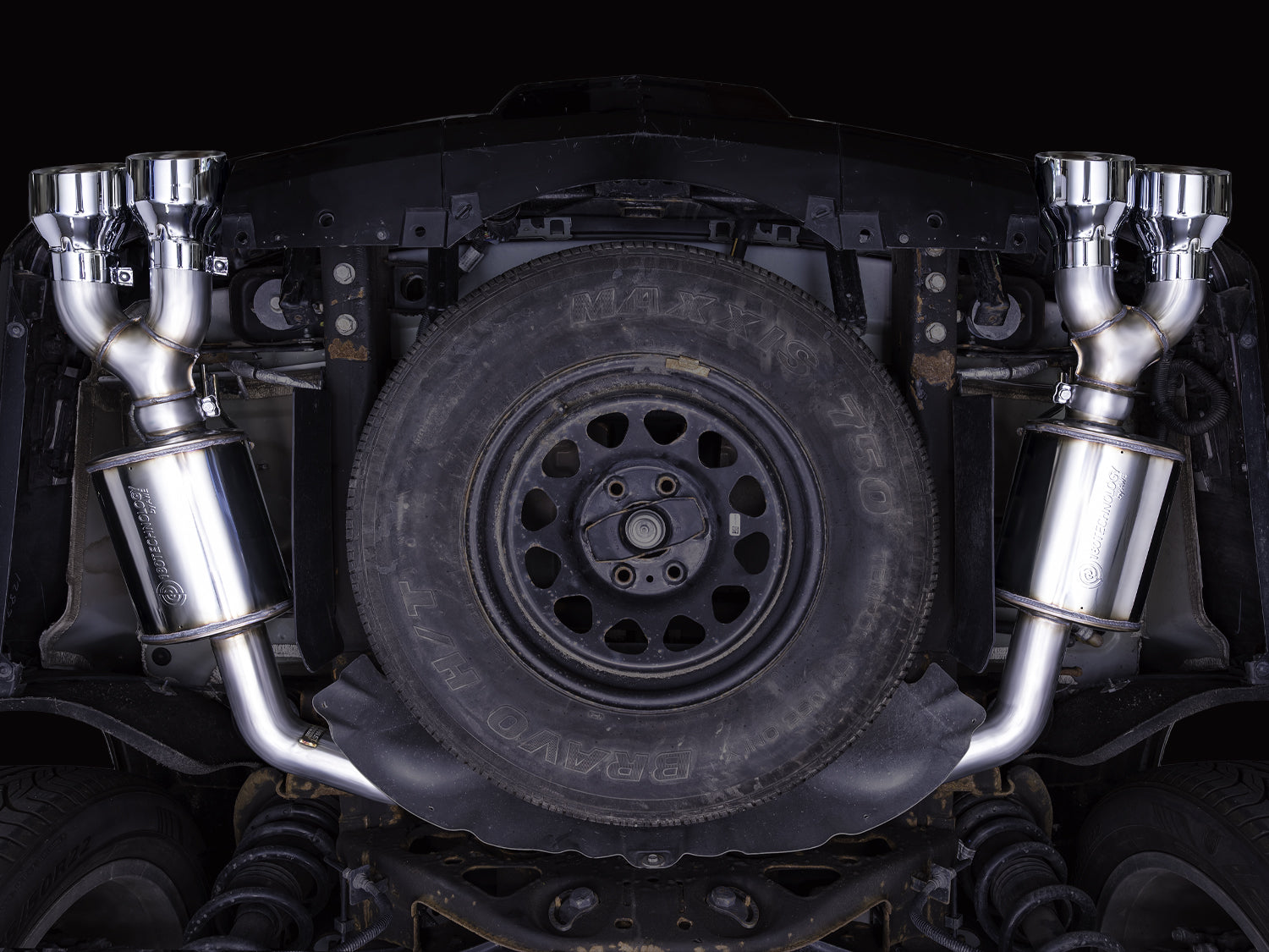 AWE Exhaust for the GMT T1XX Escalade 6.2L