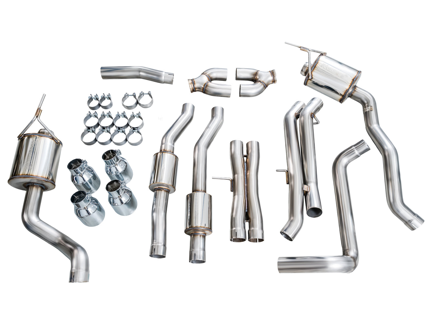 AWE Exhaust for the GMT T1XX Escalade 6.2L