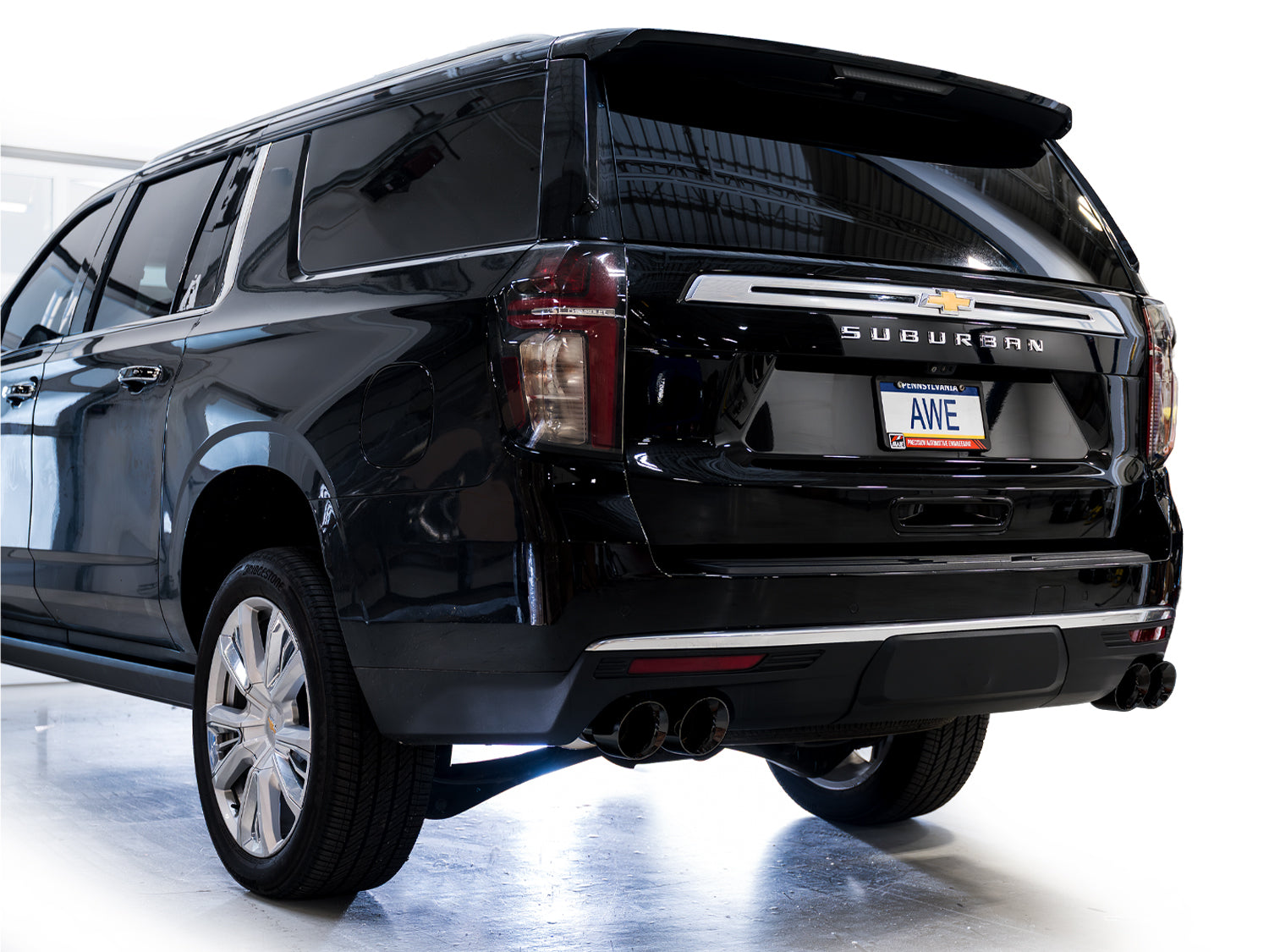 AWE 0FG Exhaust for GMT T1XX Tahoe/Suburban/Yukon/Yukon XL 6.2L
