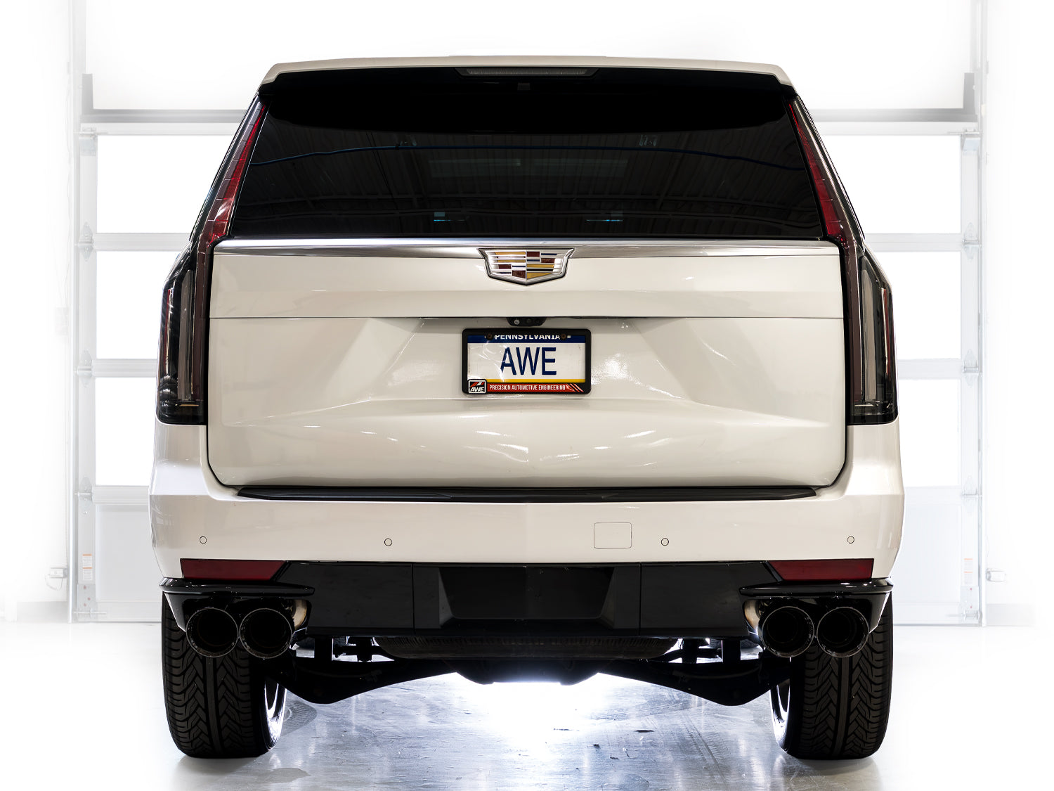 AWE Exhaust for the GMT T1XX Escalade 6.2L
