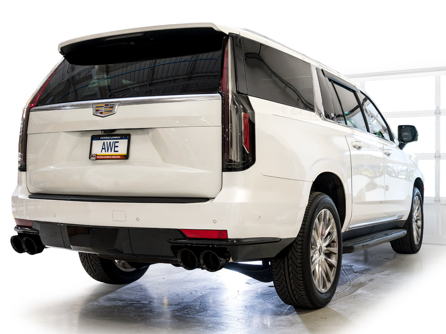 AWE Exhaust for the GMT T1XX Escalade 6.2L