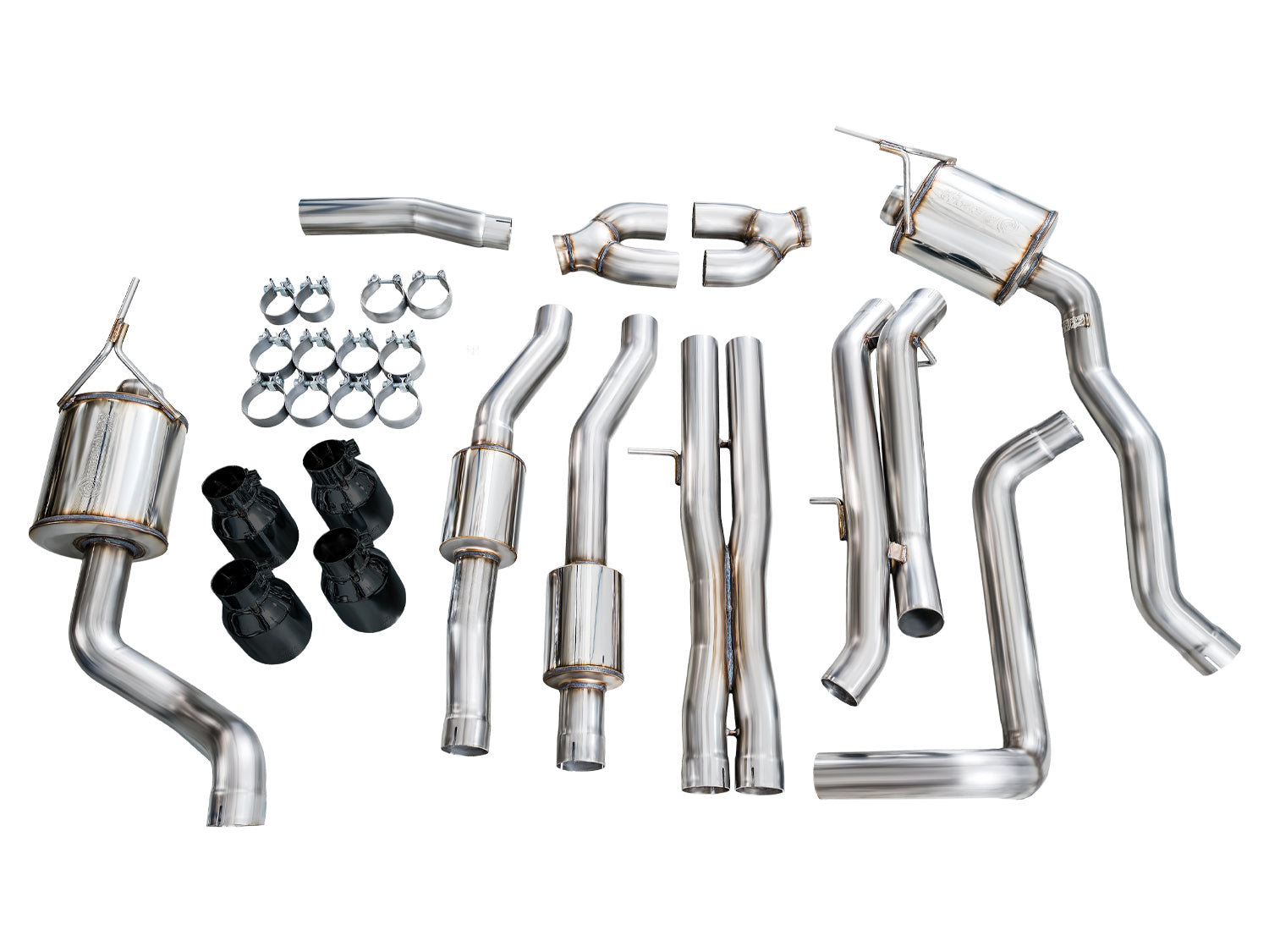 AWE Exhaust for the GMT T1XX Escalade 6.2L