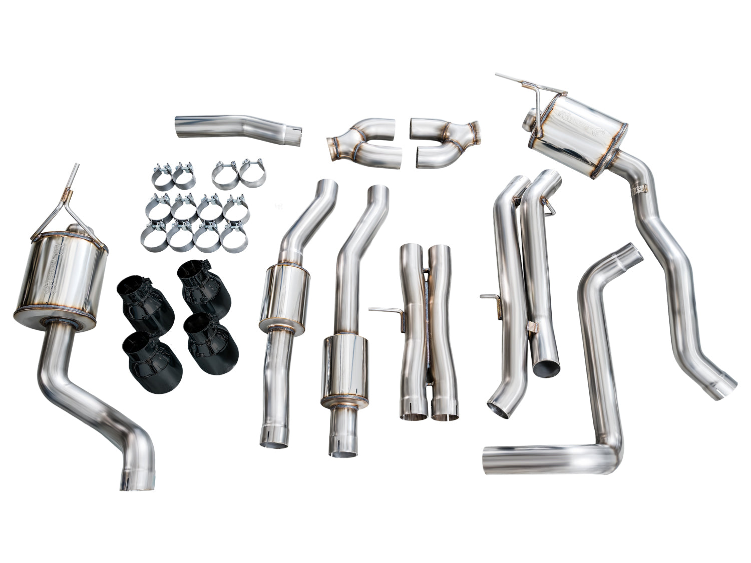 AWE Exhaust for the GMT T1XX Escalade 6.2L