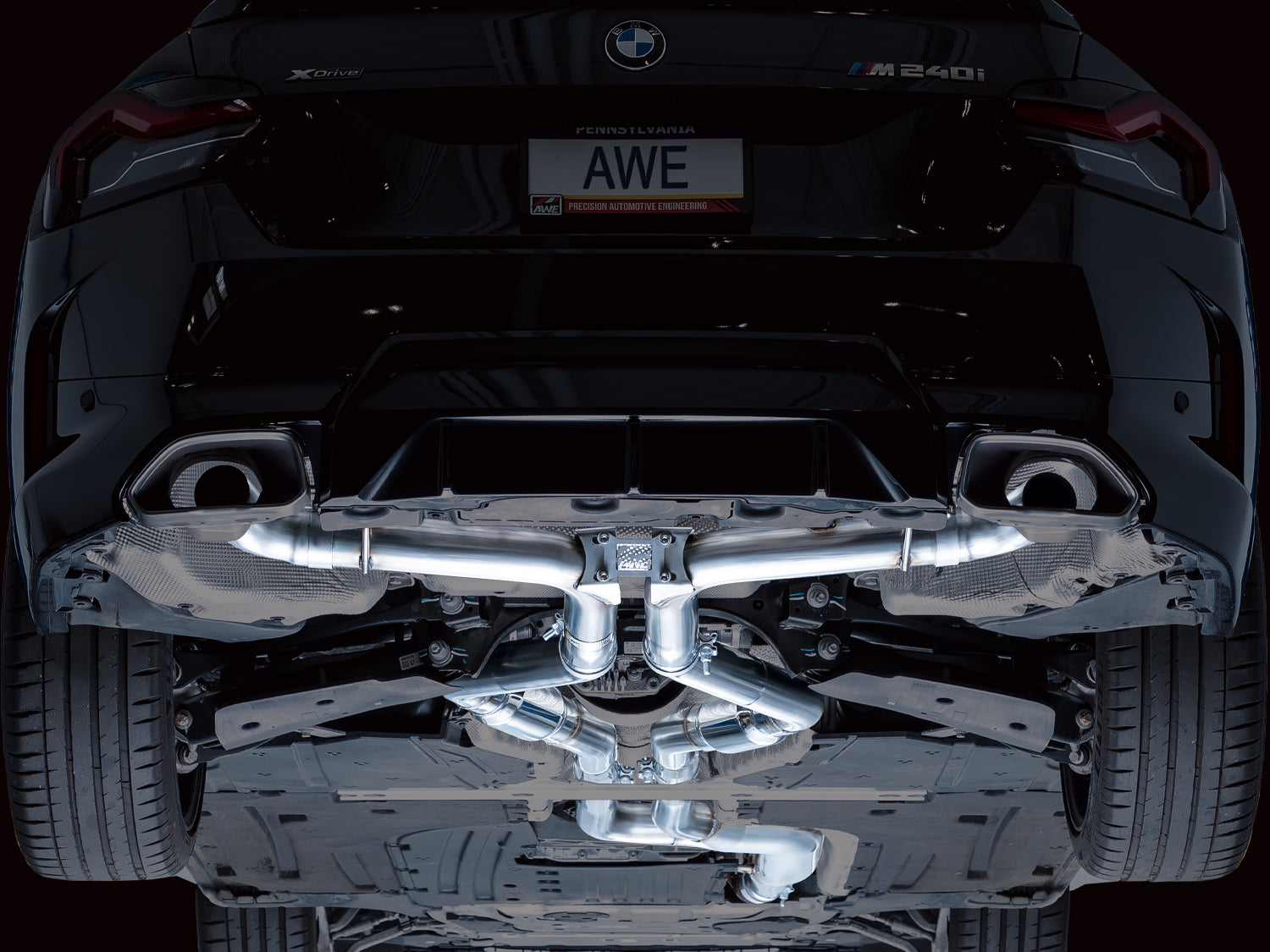 AWE Exhaust Suite for G42 BMW M240i