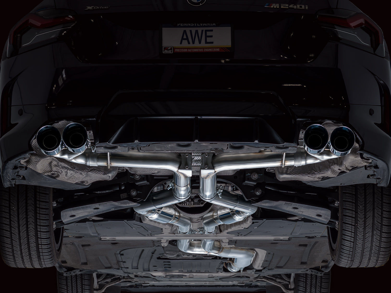 AWE Exhaust Suite for G42 BMW M240i