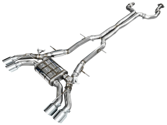 AWE Tuning BMW F22 M235i Performance Mid Pipe main image 1