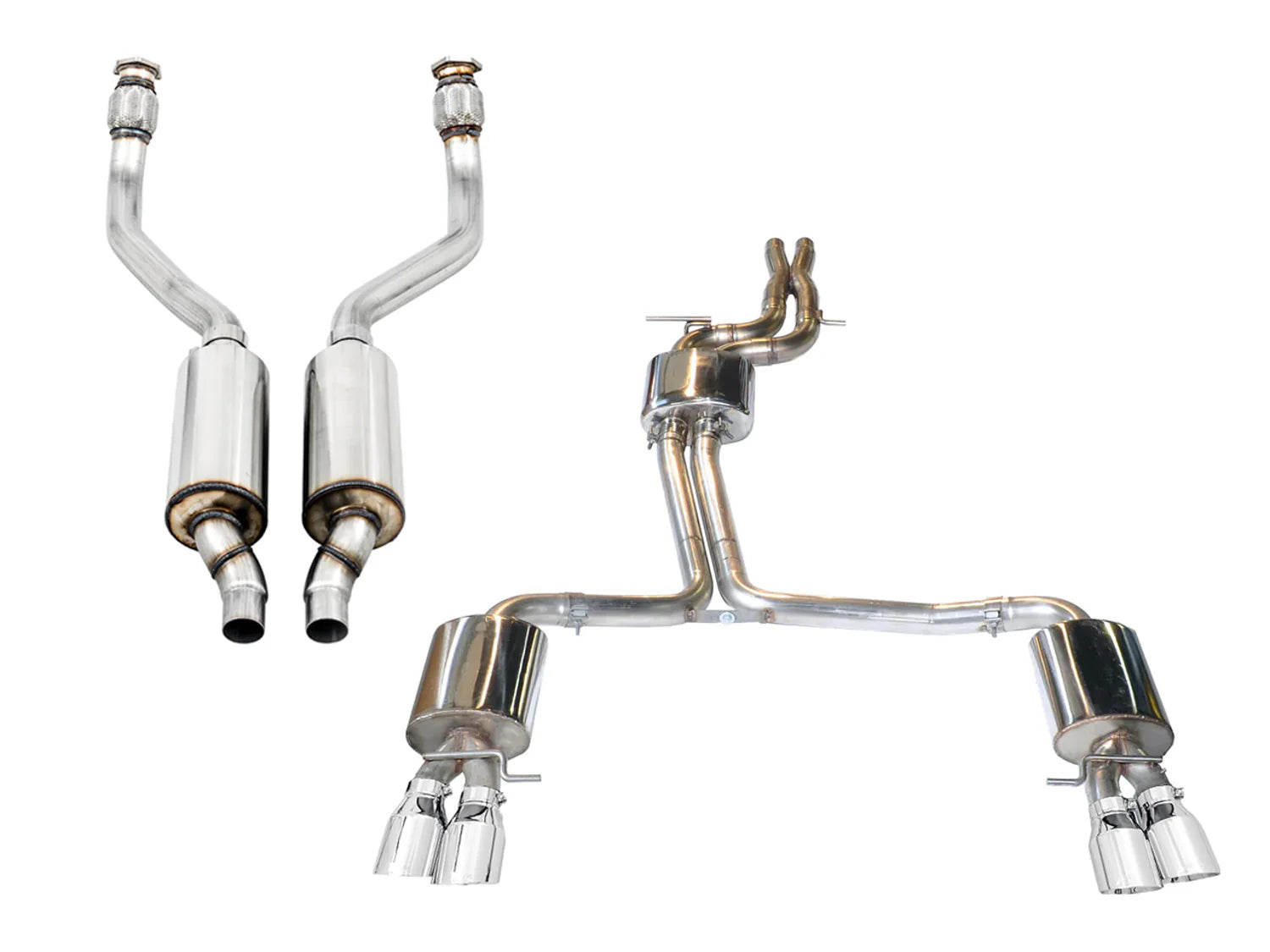 AWE Exhaust and Downpipe Systems for Audi S5 3.0T Cabrio