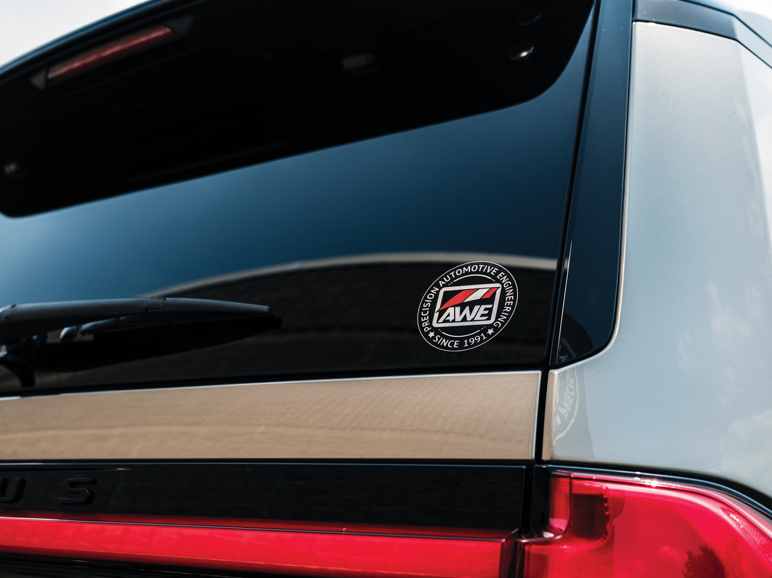 AWE Round Decal