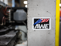 AWE USA SLAP DECAL