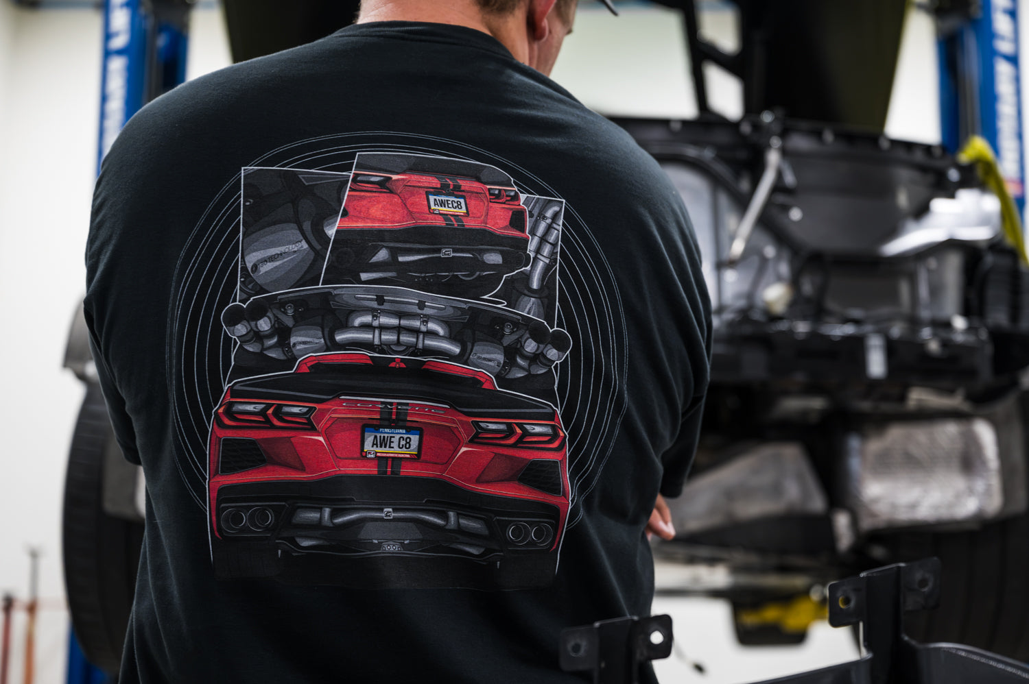 AWE C8 Corvette Tee